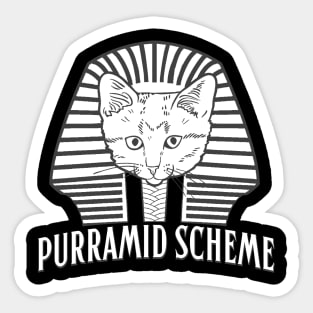 Purramid Scheme Sticker